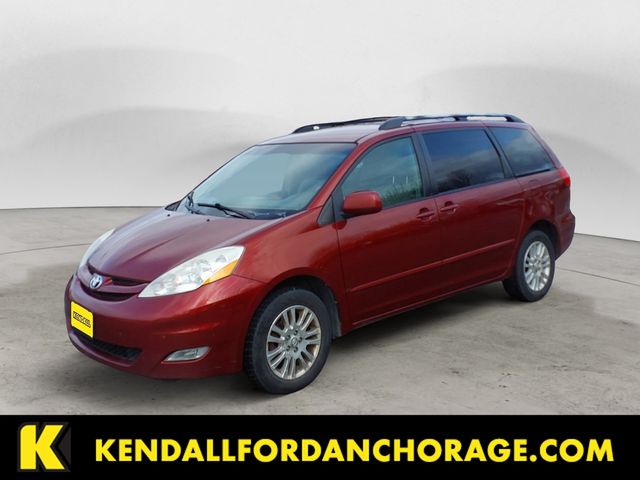 Salsa Red Pearl 2009 Toyota Sienna XLE Minivan Front-Wheel Drive 5-Speed Automatic Overdrive