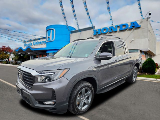 Lunar Silver Metallic 2023 Honda Ridgeline Pickup Truck All-Wheel Drive 9-Speed Automatic