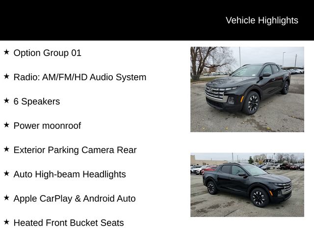 New 2025 Hyundai Santa Cruz For Sale in Indianapolis, IN