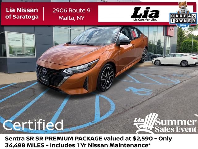 2025 Nissan Sentra SR FWD