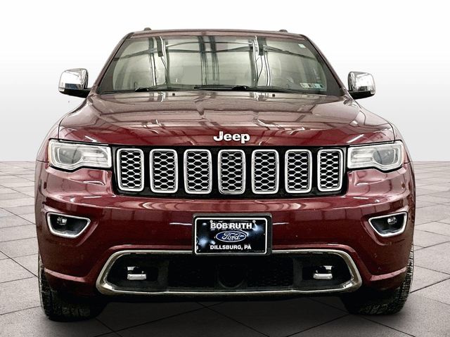 2018 Jeep Grand Cherokee Overland Red at Audi Porsche Sewickley