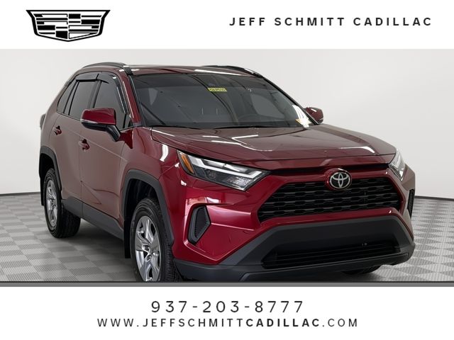 Red (Ruby Flare Pearl) 2025 Toyota RAV4 SUV / Crossover Front-Wheel Drive 8-Speed Automatic