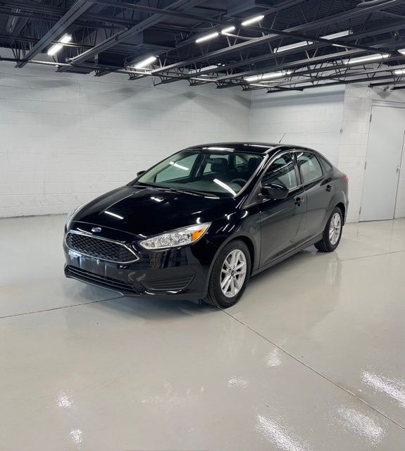 Shadow Black 2018 Ford Focus SE Sedan Front-Wheel Drive Automatic