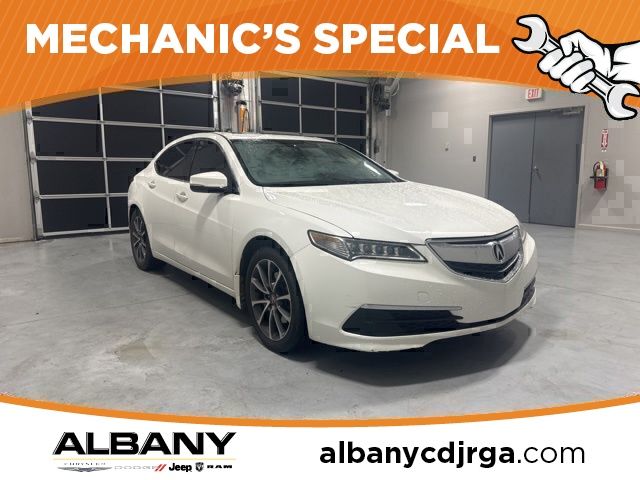 Bellanova White Pearl 2015 Acura TLX V6 FWD with Technology Package Sedan Front-Wheel Drive 9-Speed Automatic