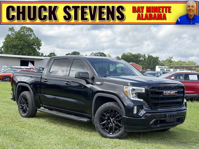 Onyx Black 2021 GMC Sierra 1500 Elevation Crew Cab 4WD Pickup Truck Four-Wheel Drive Automatic