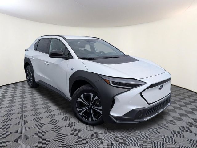 Cosmic White 2025 Subaru Solterra Premium AWD SUV / Crossover All-Wheel Drive 1-Speed Automatic