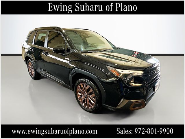 Crystal Black Silica 2026 Subaru Forester Hybrid SUV / Crossover All-Wheel Drive Continuously Variable Transmission