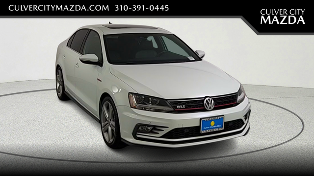 Pure White 2017 Volkswagen Jetta GLI 2.0T FWD Sedan Front-Wheel Drive 6-Speed Dual Clutch