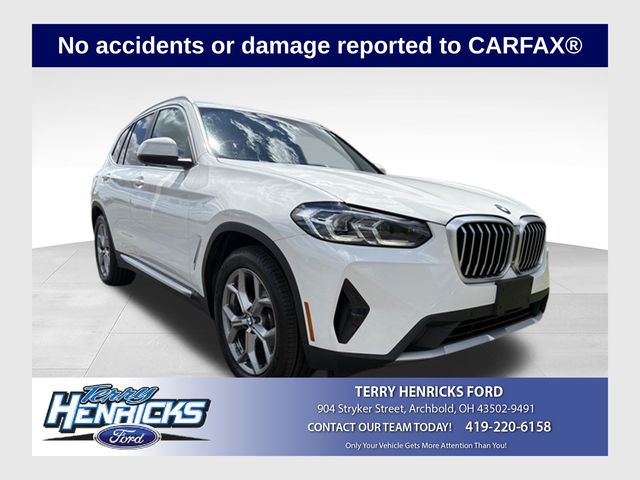 Alpine White 2023 BMW X3 SUV / Crossover All-Wheel Drive 8-Speed Automatic