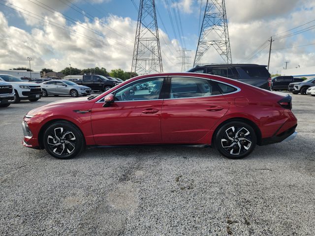 2025 Hyundai Sonata SEL Red at Wharton Chevrolet GMC