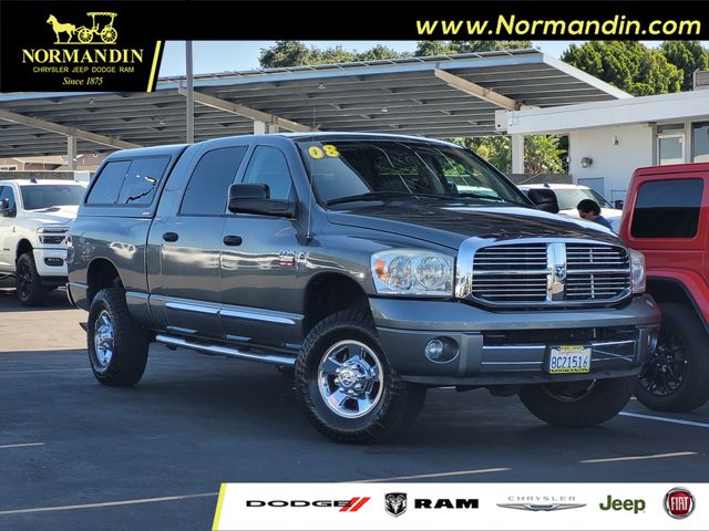 Mineral Gray Metallic Clearcoat 2008 Dodge RAM 2500 Laramie Mega Cab 4WD Pickup Truck Four-Wheel Drive 6-Speed Automatic