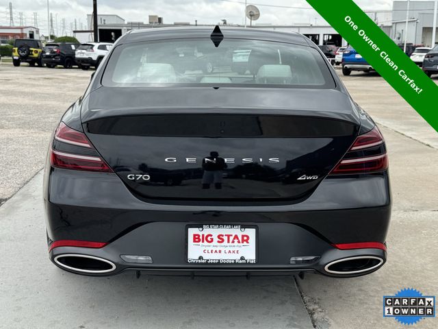 2025 Genesis G70 2.5T Black at Genesis of Spring