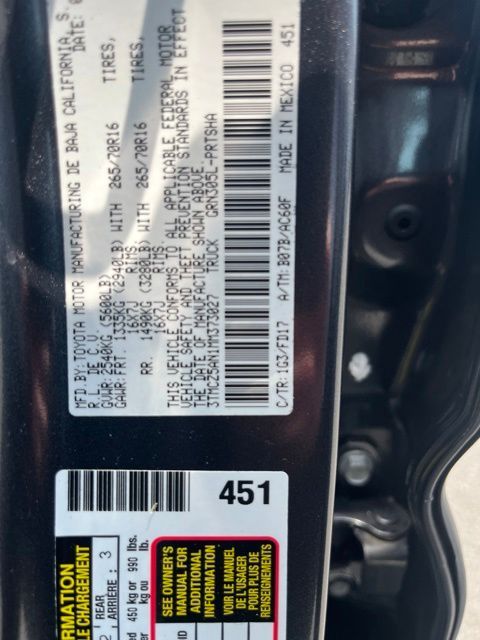 Used 2021 Toyota Tacoma Truck