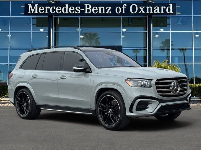 Gray (MANUFAKTUR Alpine Grey) 2025 Mercedes-Benz GLS SUV / Crossover All-Wheel Drive 9-Speed Automatic