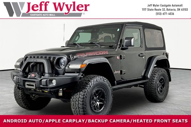 Black 2023 Jeep Wrangler Rubicon 2-Door 4WD SUV / Crossover Four-Wheel Drive Manual