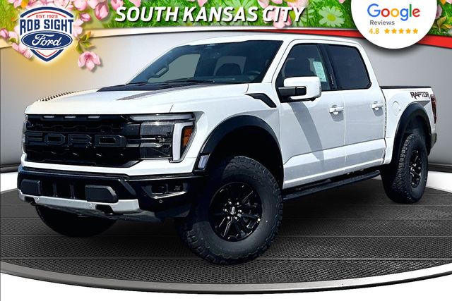 Oxford White 2026 Ford F-150 Raptor SuperCrew 4WD Pickup Truck Four-Wheel Drive Automatic