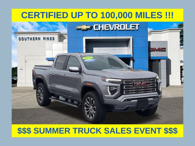 Sterling Metallic 2023 GMC Canyon Pickup Truck Four-Wheel Drive 8-Speed Automatic