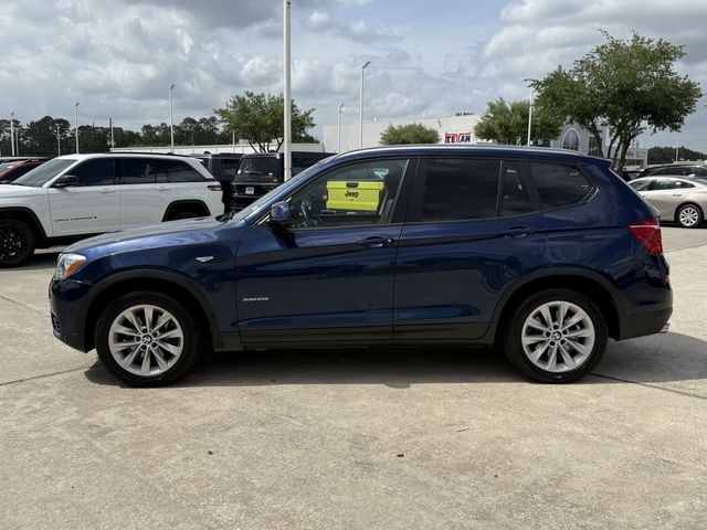 2017 BMW X3 xDrive28i Blue at Joe Myers Mazda Kia