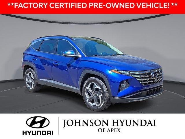 Intense Blue 2023 Hyundai Tucson SUV / Crossover All-Wheel Drive 8-Speed Automatic