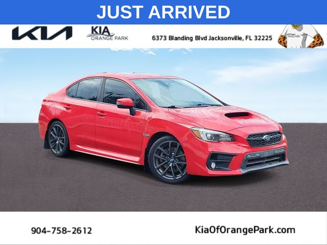 Pure Red 2018 Subaru WRX Sedan All-Wheel Drive 6-Speed Manual