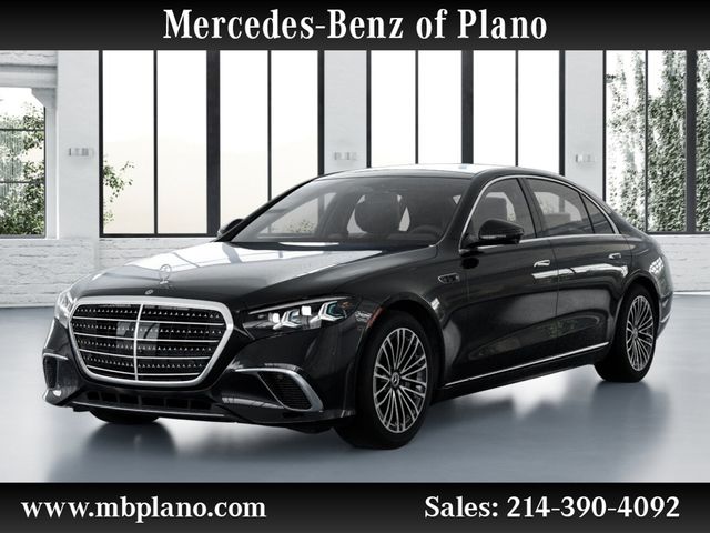 Black 2027 Mercedes-Benz S-Class Sedan All-Wheel Drive 9-Speed Automatic