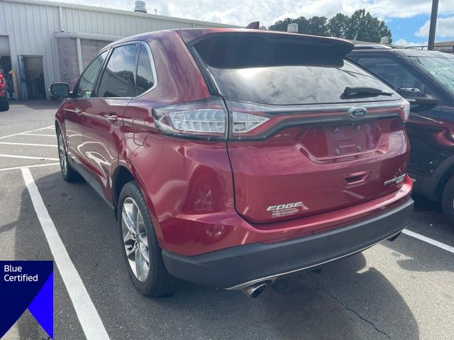 Used 2017 Red Ford Titanium image 2