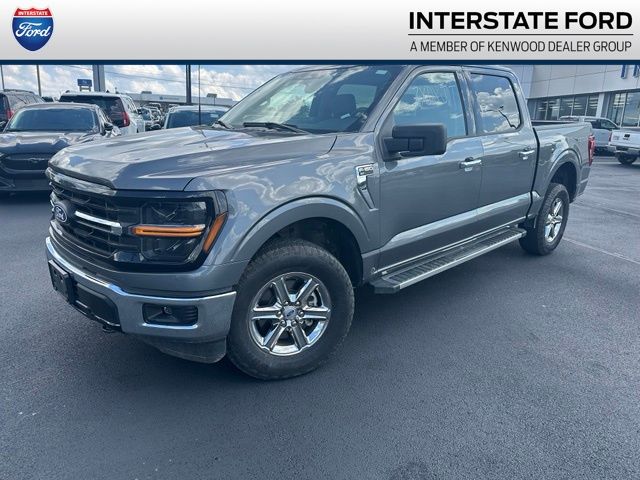 Carbonized Gray Metallic 2025 Ford F-150 Pickup Truck Four-Wheel Drive Automatic
