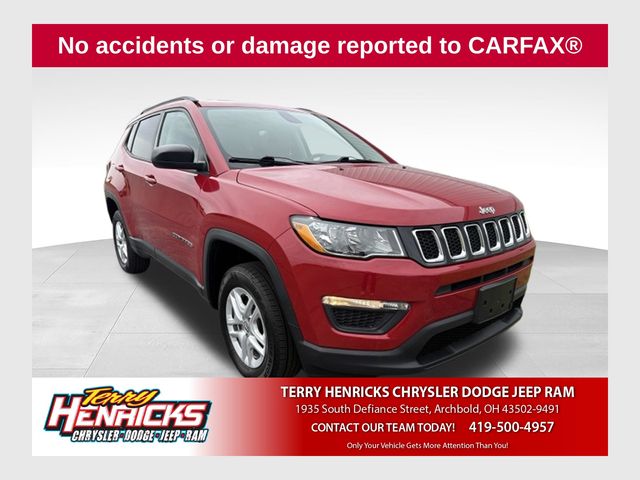 Redline Pearlcoat 2018 Jeep Compass SUV / Crossover Four-Wheel Drive 9-Speed Automatic