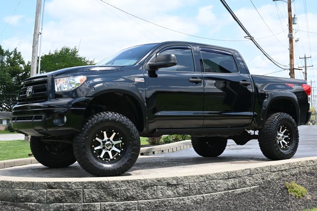 Black 2013 Toyota Tundra Pickup Truck Four-Wheel Drive 6-Speed Automatic Overdrive