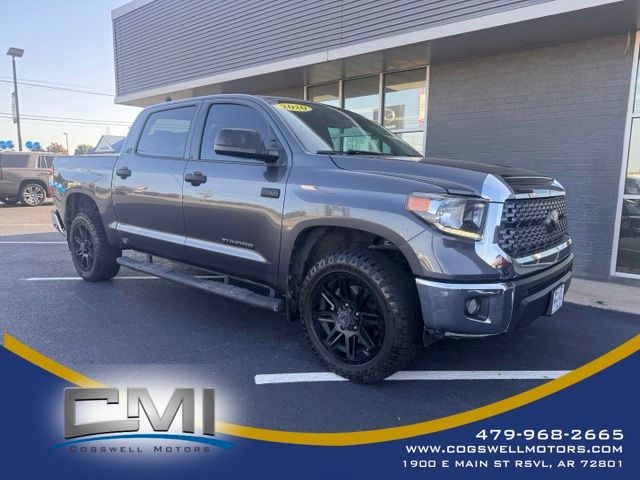 Magnetic Gray Metallic 2020 Toyota Tundra Pickup Truck Four-Wheel Drive 6-Speed Automatic