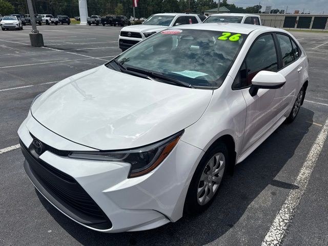 Ice 2026 Toyota Corolla Sedan Front-Wheel Drive Continuously Variable Transmission