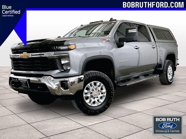 Sterling Gray Metallic 2025 Chevrolet Silverado 2500HD LT Crew Cab 4WD Pickup Truck Four-Wheel Drive Automatic