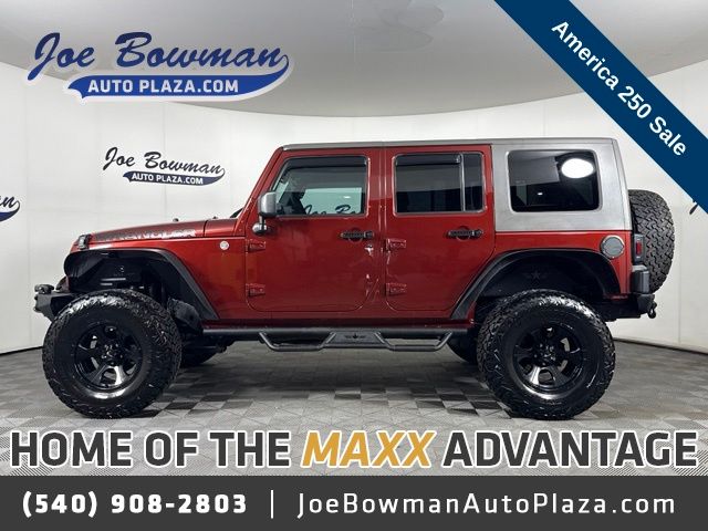 Red Rock Crystal Pearl 2010 Jeep Wrangler SUV / Crossover Four-Wheel Drive 6-Speed Manual