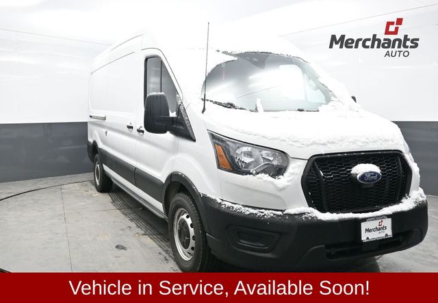 Oxford White 2023 Ford Transit Cargo 250 Medium Roof LB RWD Van Rear-Wheel Drive