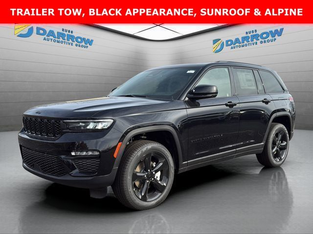 Diamond Black Crystal Pearlcoat 2025 Jeep Grand Cherokee Limited 4WD SUV / Crossover Four-Wheel Drive 8-Speed Automatic