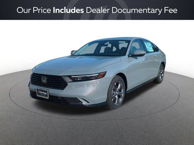 Urban Gray Pearl 2026 Honda Accord Hybrid Sedan Front-Wheel Drive Continuously Variable Transmission
