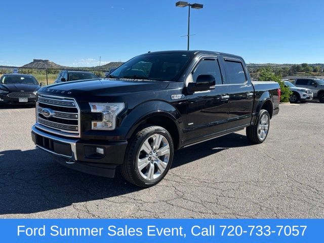 Shadow Black 2017 Ford F-150 Pickup Truck Four-Wheel Drive Automatic