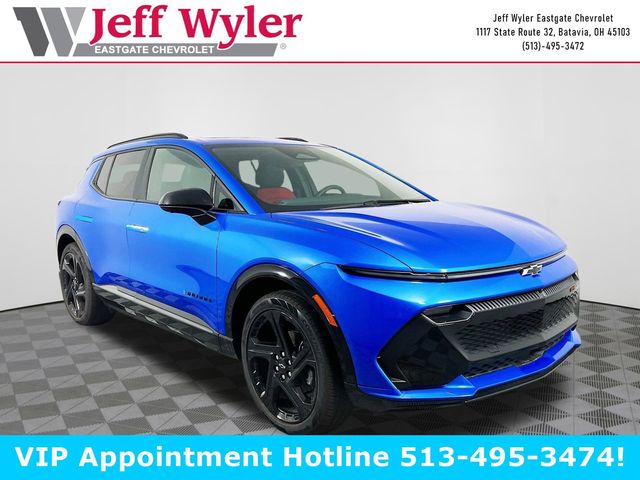 Blue 2025 Chevrolet Equinox EV RS FWD SUV / Crossover Front-Wheel Drive Automatic