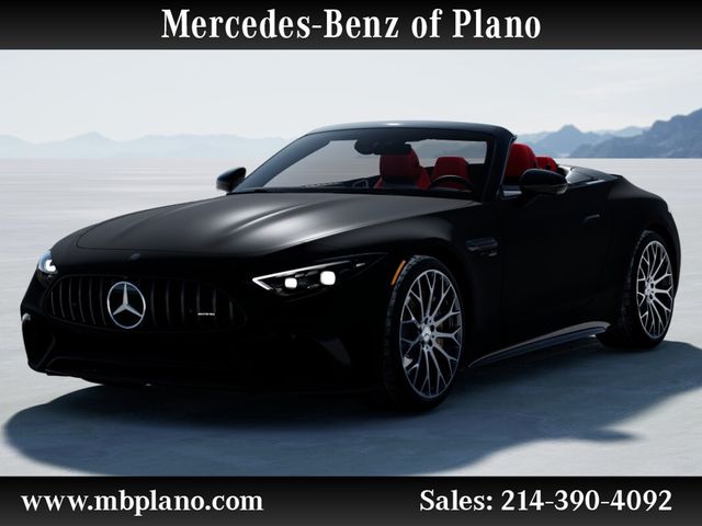 MANUFAKTUR Night Black Magno 2026 Mercedes-Benz SL-Class AMG SL 55 4MATIC Convertible All-Wheel Drive 9-Speed Automatic