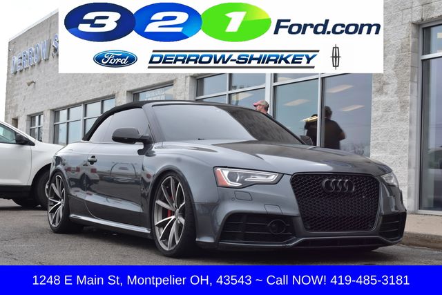 2015 Audi RS 5 4.2 quattro Convertible AWD
