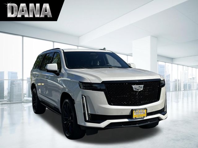 Crystal White Tricoat 2023 Cadillac Escalade SUV / Crossover Four-Wheel Drive Automatic