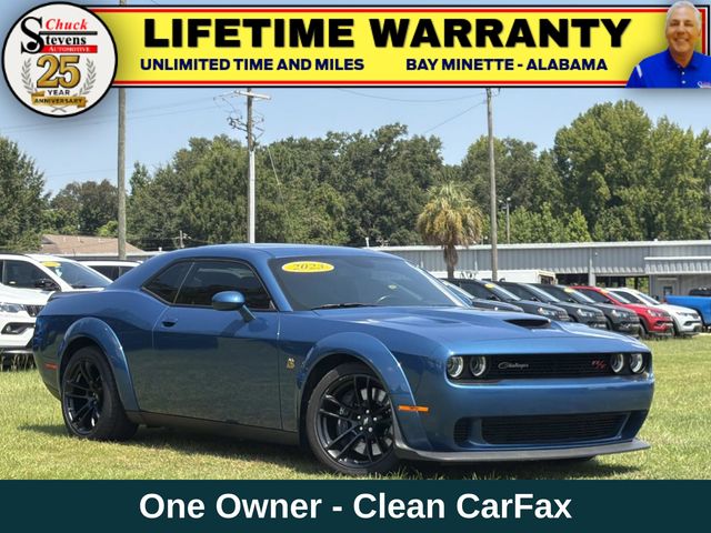 Blue (Frostbite) 2023 Dodge Challenger Coupe Rear-Wheel Drive 8-Speed Automatic