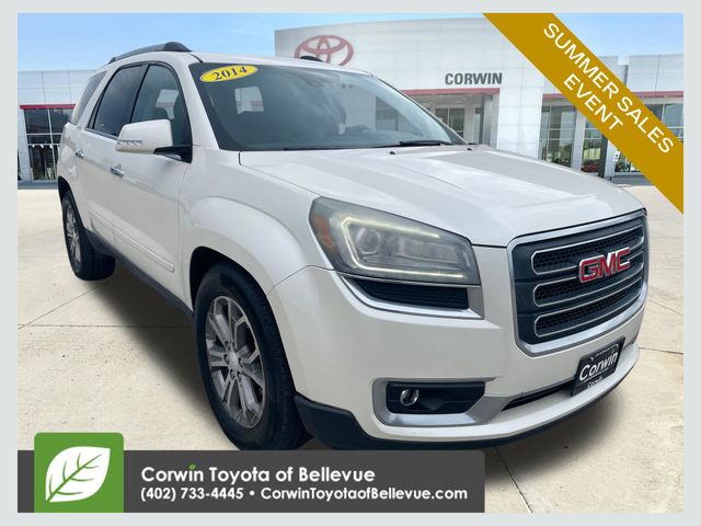 White Diamond Clearcoat 2014 GMC Acadia SUV / Crossover All-Wheel Drive 6-Speed Automatic