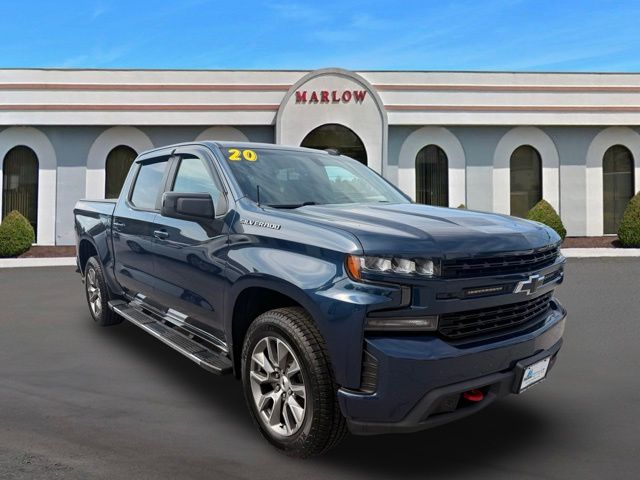 Northsky Blue Metallic 2020 Chevrolet Silverado 1500 Pickup Truck Four-Wheel Drive 8-Speed Automatic