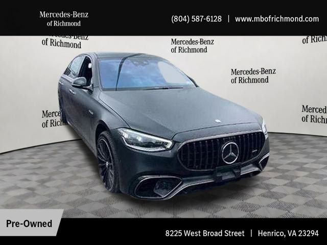 MANUFAKTUR Night Black Magno 2026 Mercedes-Benz S-Class AMG S 63 E Performance 4MATIC Sedan All-Wheel Drive 9-Speed Automatic