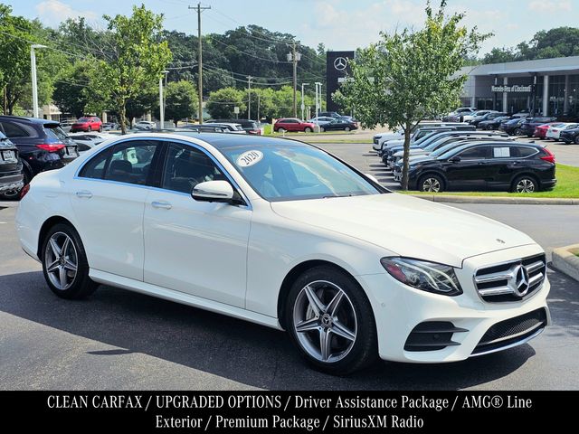 Polar White 2020 Mercedes-Benz E-Class Sedan All-Wheel Drive 9-Speed Automatic