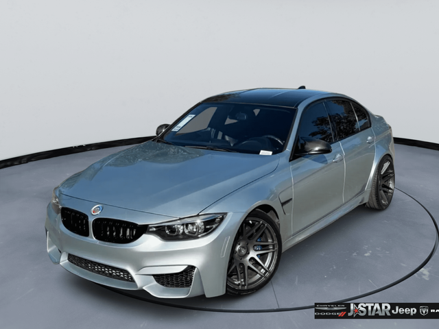 Silverstone Metallic 2018 BMW M3 Sedan RWD Sedan Rear-Wheel Drive 7-Speed Automatic