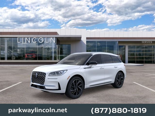 Pristine White Metallic Tri-Coat 2024 Lincoln Corsair SUV / Crossover All-Wheel Drive Continuously Variable Transmission