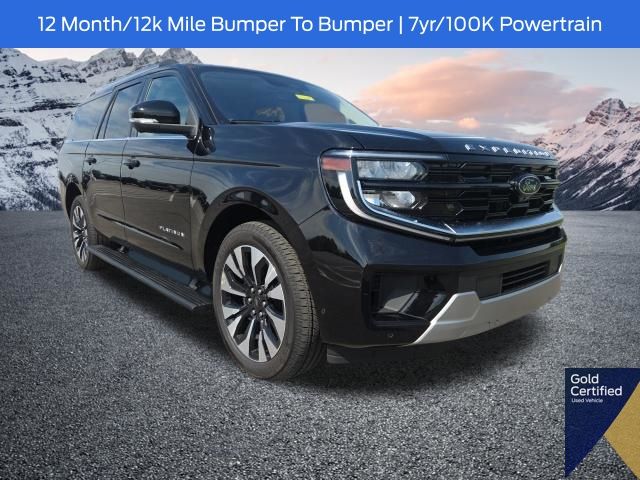 Black Metallic 2025 Ford Expedition SUV / Crossover Four-Wheel Drive Automatic