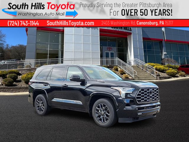 Midnight Black Metallic 2026 Toyota Sequoia SUV / Crossover Four-Wheel Drive Automatic